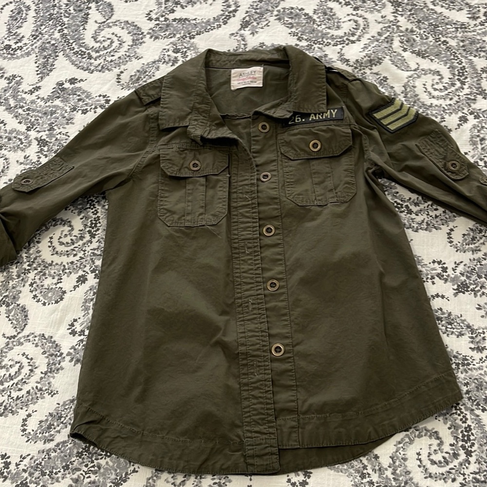 Ashley by 26 international Army shirt good condition